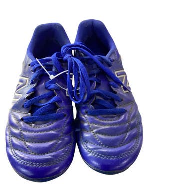 Used New Balance Soccer Cleats Royal Blue Junior 02.5 11479-S000406317