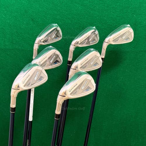 NEW! LH TaylorMade SIM 2 MAX 5-AW Iron Set Fujikura Ventus 6-R Graphite Regular