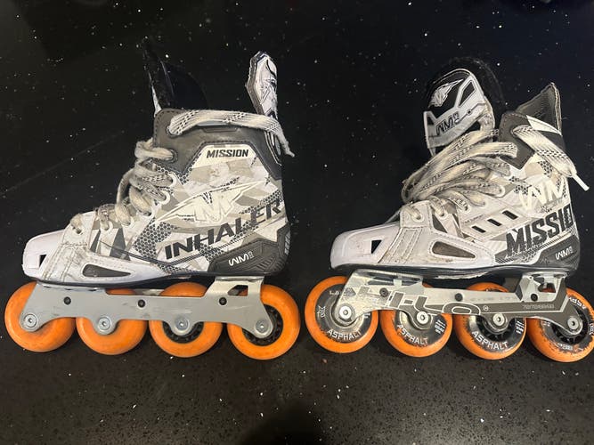 Junior Mission Inhaler WM03 Inline Skates Wide Width Size 3