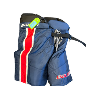 Used Bauer HOCKEY PANTS Junior Pant Navy Blue LG 11682-S000122261
