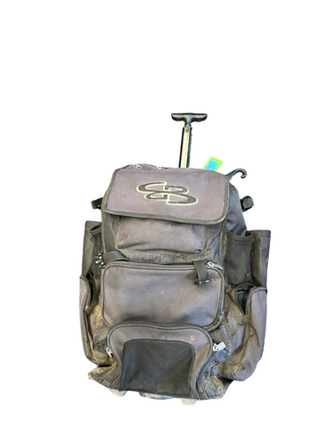 Used BoomBah WHEELED BAG BB/SB Player Wheeled Bag Black 11682-S000122231