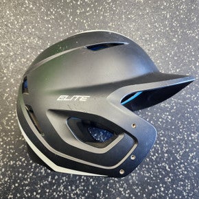 Used Easton ELITE X Batting Helmet No Mask Black M/L 11849-S000032702