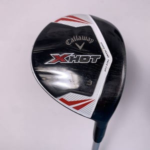 Callaway X Hot 19 3 Fairway Wood 15* Project X PXv Senior Graphite Mens RH