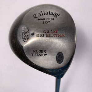 Callaway Big Bertha Warbird Driver 10* BB UL Firm Graphite Mens RH