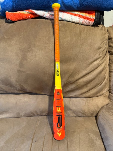 2025 Easton Hype Fire Composite USABat Certified Bat (-11) 17 oz 28" (Used)