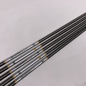 AeroTech SteelFiber fc90cw F4 Stiff Iron Set 5 Shafts 34''-36''- Pull 0.355