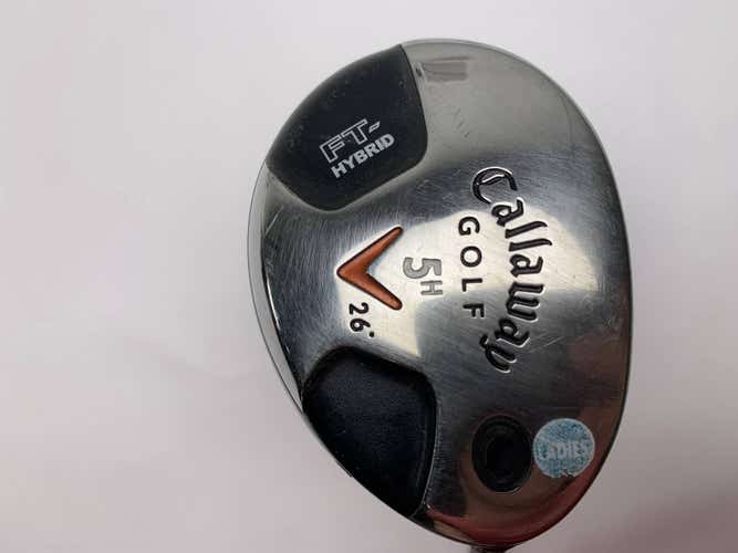 Callaway Fusion FT Hybrid 5 Hybrid 26* Aldila NVS Hybrid 70g Ladies RH