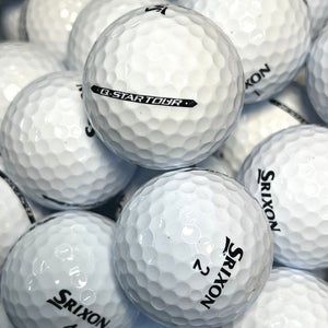 5 Dozen Premium White Srixon Q-Star AAA Used Golf Balls