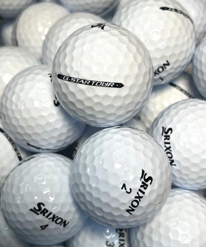 5 Dozen Premium White Srixon Q-Star AAA Used Golf Balls