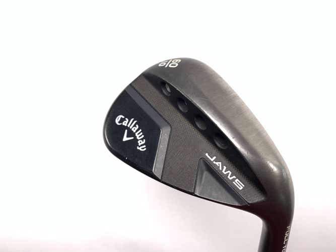 Callaway Jaws Full Toe Raw Black Lob Wedge LW 60* 10 DG Spinner Tour Issue RH