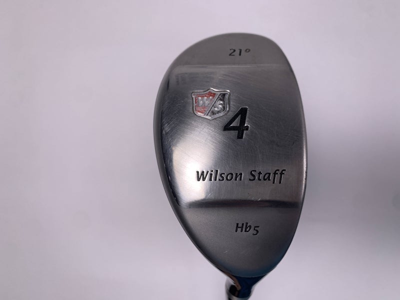 Wilson Staff HB5 4 Hybrid 21* Taper Tech Regular Steel Mens RH