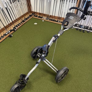 U.S. Kids Golf Youth Golf Push Cart Golf Push Cart Umbrella Holder CupHldr Folds