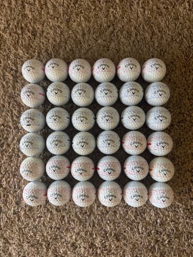 Callaway Supersoft Balls 36 Pack (3 Dozen) (Used)
