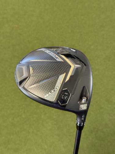 Womens Cobra DS-Adapt Max-D Driver 12 Loft Helium 4F1 Shaft 43.75 Inch Ladies