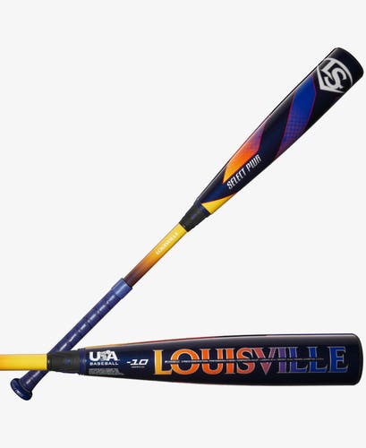2025 Louisville Slugger Select PWR Hybrid USABat Certified Bat (-10) 20 oz 30" (New)