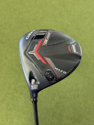 LH Cobra DS Adapt Max-D 10.5 Driver Vanquish 4 Regular Flex 40g