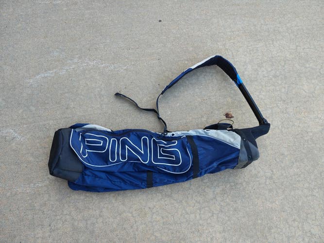 Ping Moon-Lie II Sunday Carry Golf Bag Navy Blue