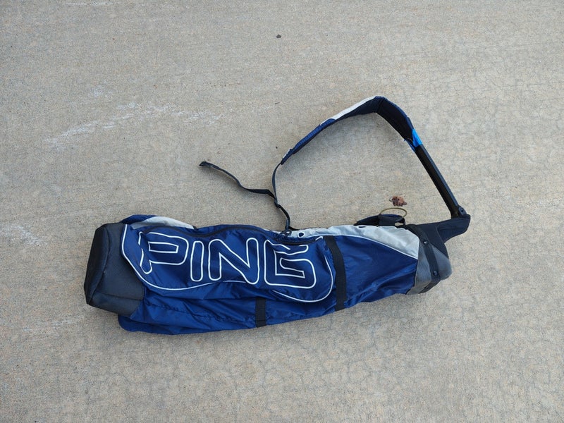 Ping Moon-Lie II Sunday Carry Golf Bag Navy Blue