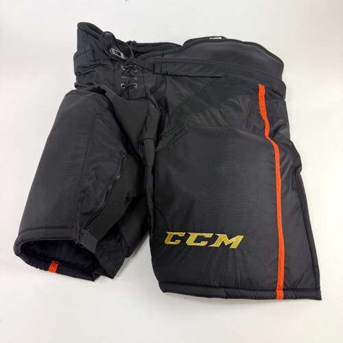 New Black Anaheim Ducks CCM HP35 Pants | XL+1