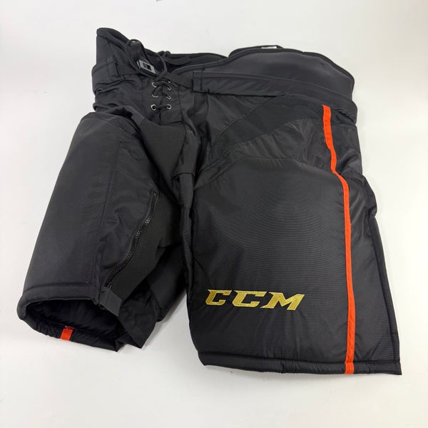New Black Anaheim Ducks CCM HP35 Pants | XL+1