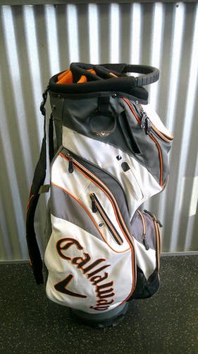 Used Callaway XTRME Mens Cart Bag Grey 11868-S000066054