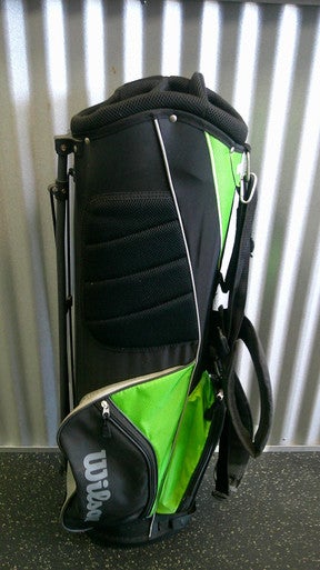 Used Wilson LINEAR XD Mens Stand Bag Black 11868-S000066055