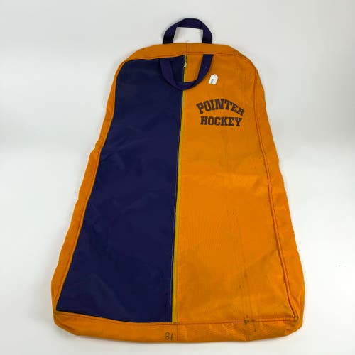 Used Yellow and Purple Pointers Hockey Jersey Bag | E355