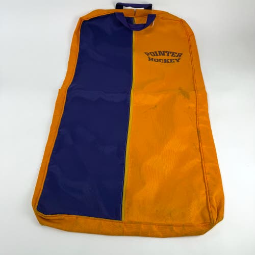 Used Yellow and Purple Pointers Hockey Jersey Bag | E348