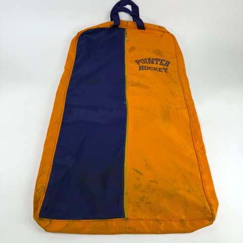 Used Yellow and Purple Pointers Hockey Jersey Bag | E350