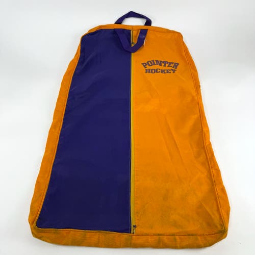 Used Yellow and Purple Pointers Hockey Jersey Bag | E354