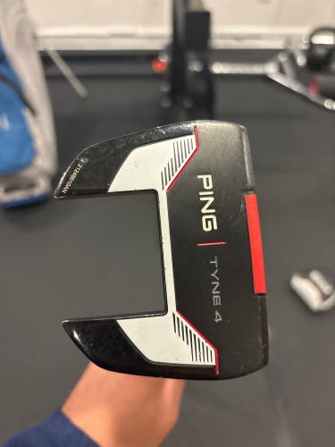 Black Men's 2021 Ping 2021 Tyne 4 Mallet Right Handed Putter Uniflex (Used)