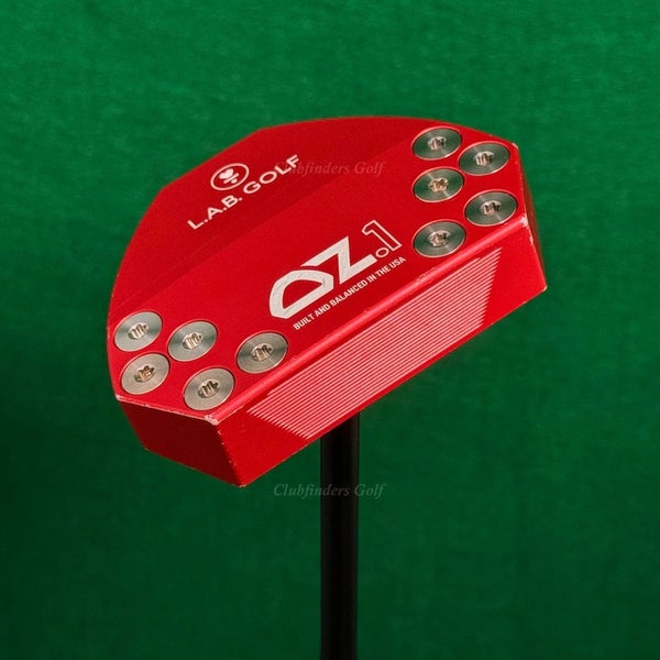 LAB Golf 2025 OZ.1 Custom Red 33" Putter LAB Matte Black Premium w/ HC