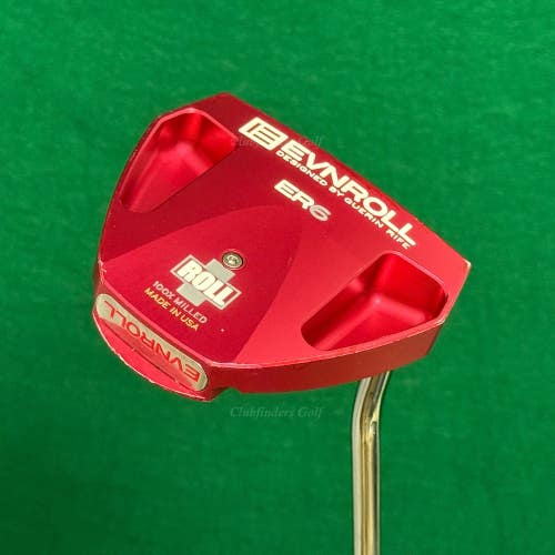 Guerin Rife EVNROLL Model ER6 iRoll Mallet 35" Putter Golf Club w/ Headcover