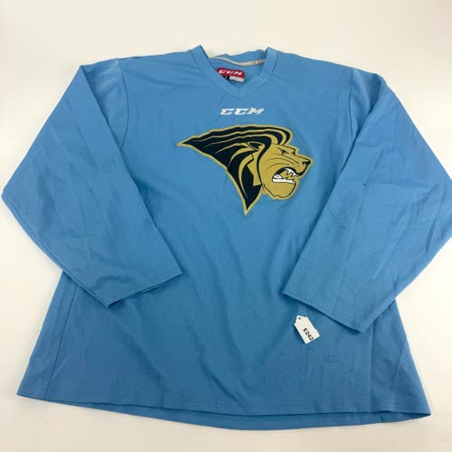 Used Baby Blue Lindenwood CCM Practice Jersey | Large | E242