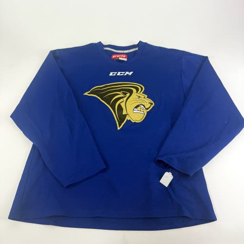 Used Blue Lindenwood CCM Practice Jersey | Large | E243