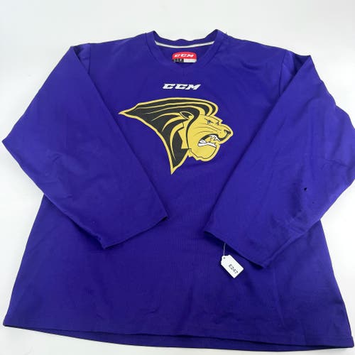 Used Purple Lindenwood CCM Practice Jersey | Large | E247