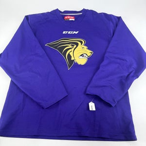 Used Purple Lindenwood CCM Practice Jersey | Large | E249