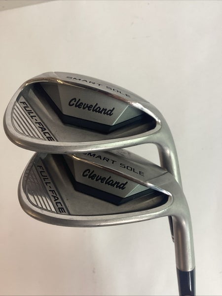 Cleveland Smart Sole Full Face Wedge Set SW And LW KBS Steel Shafts 38