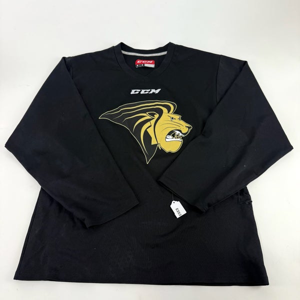Used Black Lindenwood CCM Practice Jersey | Medium | E253