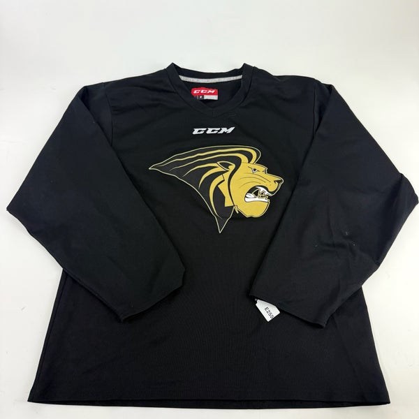 Used Black Lindenwood CCM Practice Jersey | Medium | E255