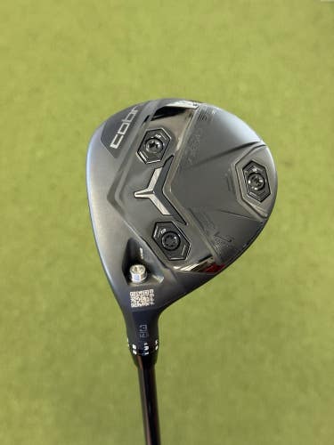 LH Cobra DS Adapt LS 3 Wood 14.5 Left Handed Denali Black 70g 6.5 X-Stiff Flex