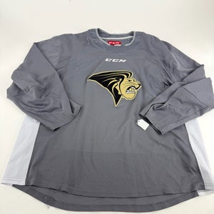 Used Grey Lindenwood CCM Practice Jersey | XL | E209