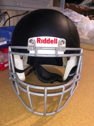 USED RIDDELL SPEED ADULT HELMET - LARGE - FLAT BLACK