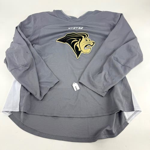 Used Grey Lindenwood CCM Practice Jersey | XL | E193