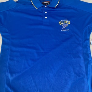 St. LouisBlues Medium Men's Golf Shirt