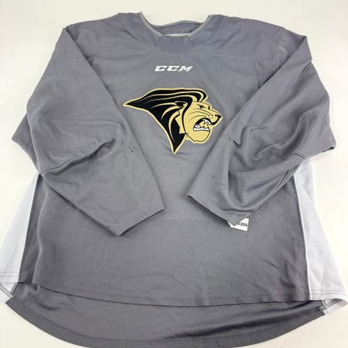 Used Grey Lindenwood CCM Practice Jersey | XL | E205