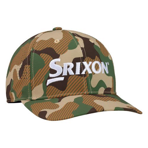 SRIXON CAMO III COLLECTION SNAPBACK HAT BROWN