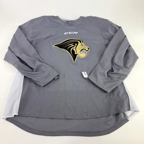 Used Grey Lindenwood CCM Practice Jersey | XL | E203