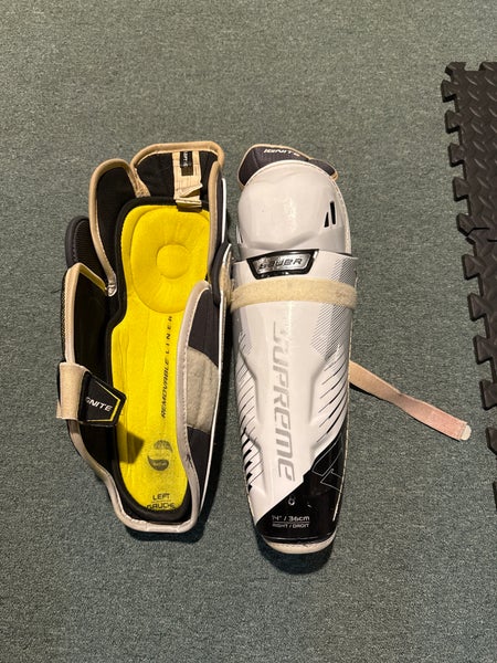 Senior Bauer 14" Shin Pads (Used)