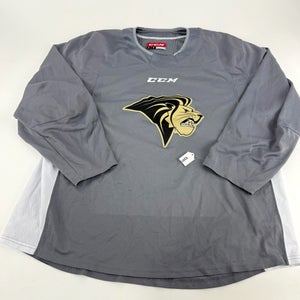 Used Grey Lindenwood CCM Practice Jersey | XL | E201